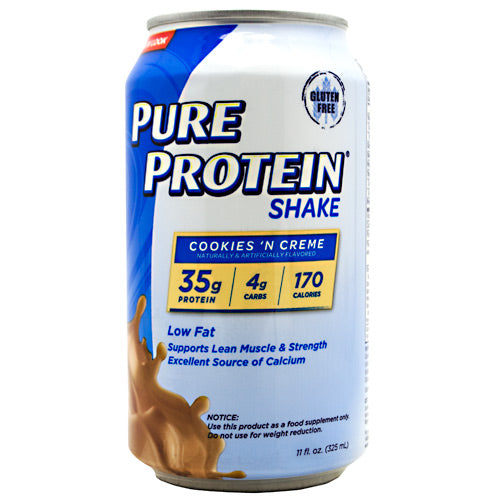 Pure Protein Pure Protein Shake - Cookies N Crème - 12 Cans - 00749826168913