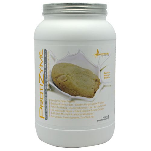 Metabolic Nutrition Protizyme - Peanut Butter Cookie - 2 lb - 764779621612
