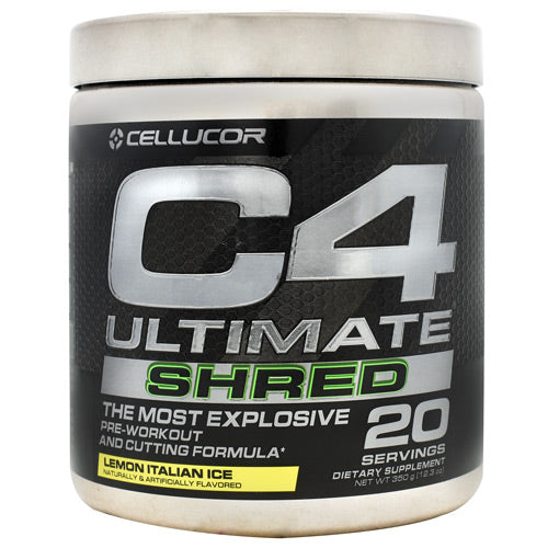 Cellucor C4 Ultimate Shred - Lemon Italian Ice - 20 Servings - 842595108088