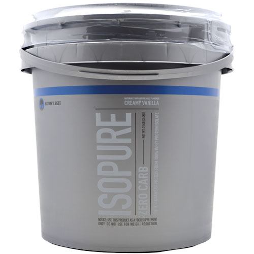 Natures Best Zero Carb Isopure - Creamy Vanilla - 7.5 lb - 089094021511