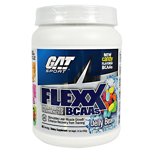 GAT Flexx BCAAs - Jelly Bean - 60 Servings - 816170021635