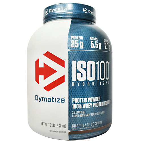 Dymatize ISO100 - Chocolate Coconut - 5 lb - 705016355532