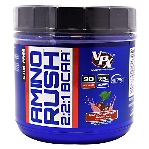 VPX Amino Rush - Black Cherry Vanilla - 30 Servings - 610764385550