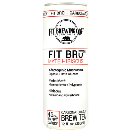 Fit Bru Fit Bru - Mate Hibiscus - 12 Cans - 855050007147