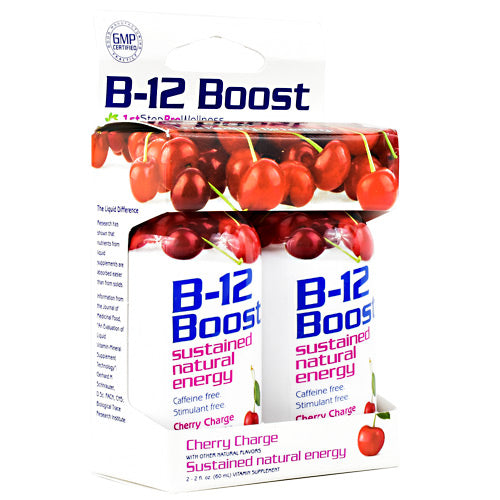 High Performance Fitness B12 Boost - Cherry Charge - 2 Bottles - 673131100194