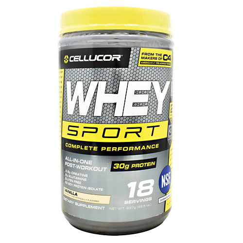 Cellucor Whey Sport - Vanilla - 18 Servings - 810390027866