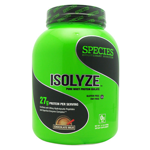 Species Nutrition Isolyze - Chocolate Milk - 44 Servings - 855438005598