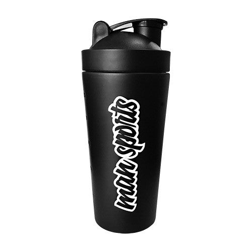 MAN Sports Metal Shaker - Black - 1 ea - 853360006638