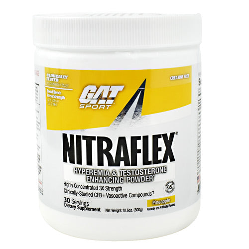 GAT Nitraflex - Pineapple - 30 Servings - 859613649072