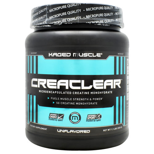 Kaged Muscle CreaClear - Unflavored - 1.1 lbs - 852253007967