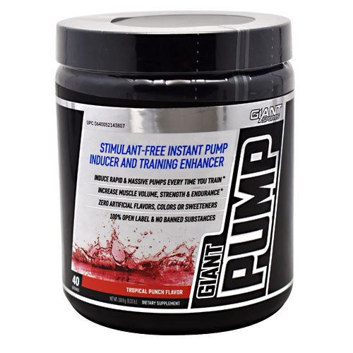 Giant Sports Products Giant Pump - Tropical Punch - 40 Servings - 640052143807