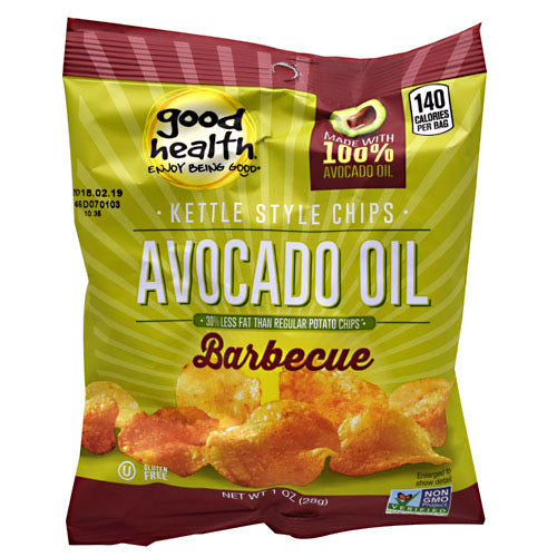 Good Health Natural Foods Kettle Chips - Avocado Oil BBQ - 30 ea - 10755355308222