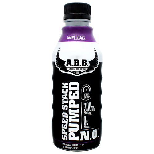 ABB Speed Stack Pumped N.O. - Grape Blast - 12 Bottles - 00045529888586