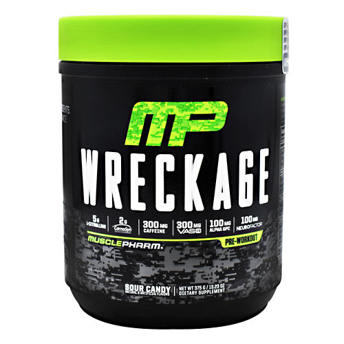 MusclePharm Wreckage - Sour Candy - 25 Servings - 856737003773