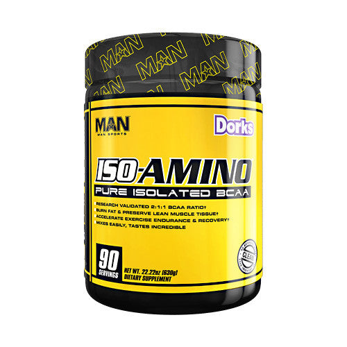 MAN Sports Iso-Amino - Dorks - 90 Servings - 853360006133