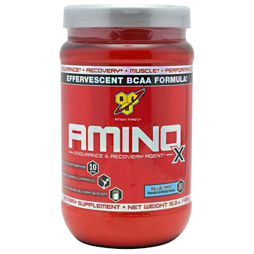 BSN Amino X - Blue Raz - 30 Servings - 834266003389