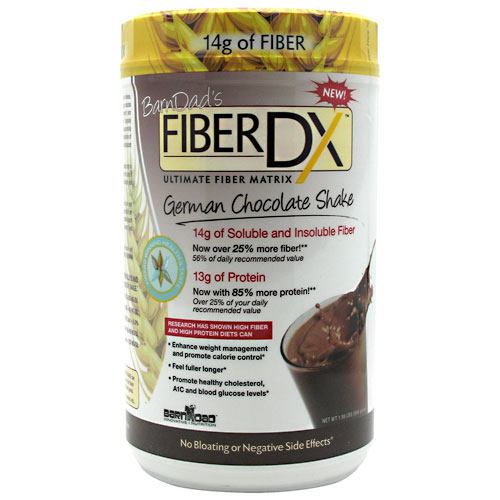 BarnDad Innovative Nutrition Fiber DX - German Chocolate Shake - 20 Servings - 859631003092