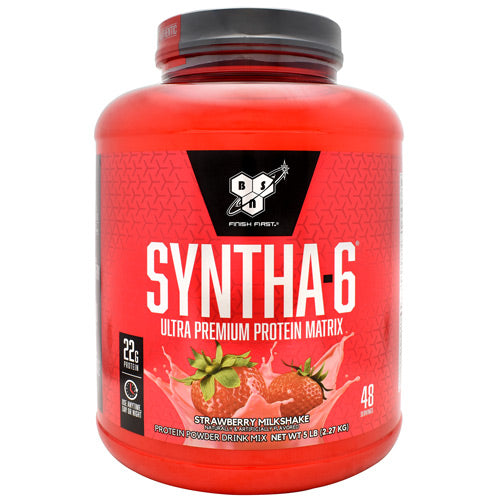 BSN Syntha-6 - Strawberry Milkshake - 5 lb - 834266007158