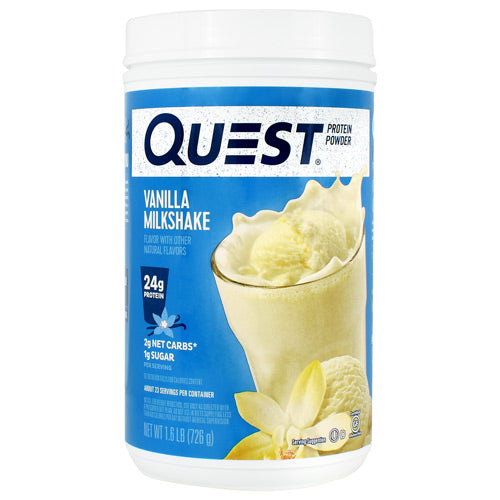 Quest Nutrition Protein Powder - Vanilla Milkshake - 1.6 lb - 888849008582