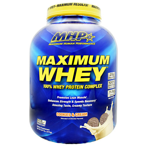 MHP Maximum Whey - Cookies and Cream - 5.01 lb - 666222008745