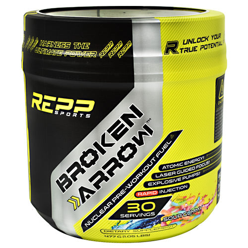 Repp Sports Broken Arrow - Sour Gummy - 30 Servings - 851090006874