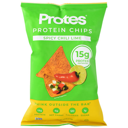 Protes Protein Chips - Spicy Chili Lime - 24 ea - 10859204006021