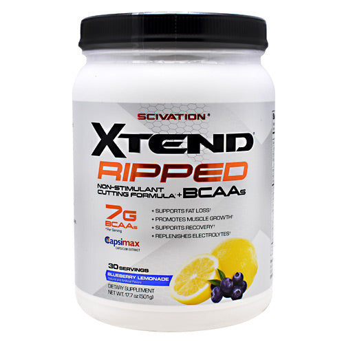 Scivation Xtend Ripped - Blueberry Lemonade - 30 Servings - 842595103151