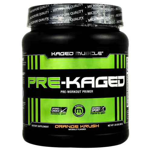 Kaged Muscle Pre-Kaged - Orange Krush - 20 Servings - 852253007981