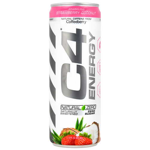 Cellucor C4 Energy RTD - Sparkling Strawberry Coconut - 12 Cans - 842595113655