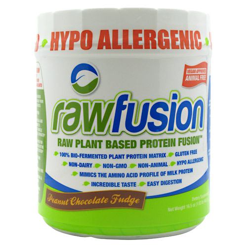 SAN Raw Fusion - Peanut Chocolate Fudge - 15 Servings - 672898530527