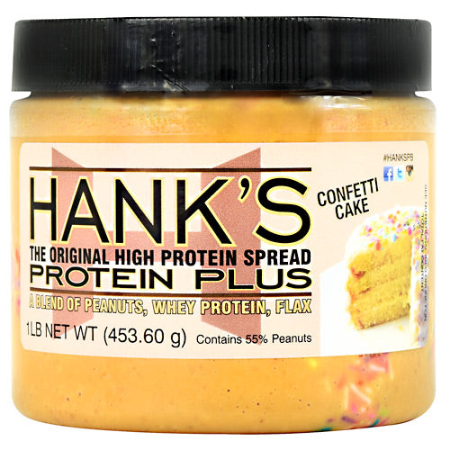 Hanks Protein Plus Protein Plus Spread - Confetti Cake - 1 lb - 868145000398