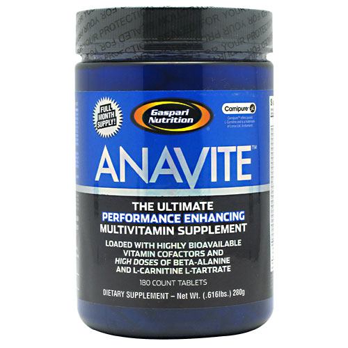 Gaspari Nutrition Anavite - 180 Tablets - 646511006980