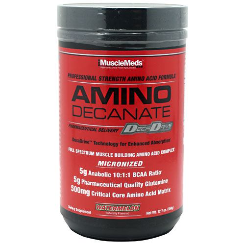 Muscle Meds Amino Decanate - Watermelon - 12.7 oz - 891597002788