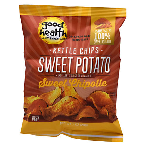 Good Health Natural Foods Kettle Chips - Sweet Chipotle Sweet Potato - 30 ea - 10755355306112