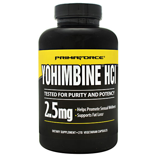 Primaforce Yohimbe HCI - 270 Capsules - 811445020733