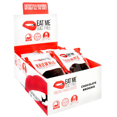 Eat Me Guilt Free Brownie - Chocolate - 12 ea - 10862887000101