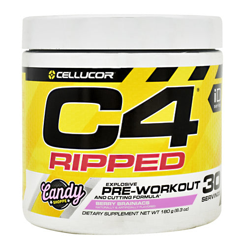 Cellucor iD Series C4 Ripped - Berry Brainiacs - 30 Servings - 842595107234