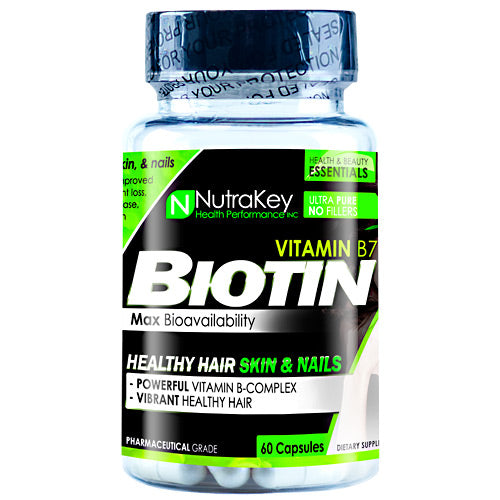 Nutrakey Biotin - 60 Capsules - 628586709454