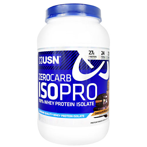 Usn Zero Carb IsoPro - Chocolate Peanut Butter - 1.65 lb - 6009544911272