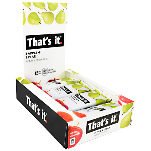 Thats It Nutrition Thats it Bar - Apple + Pear - 12 Bars - 850397004040