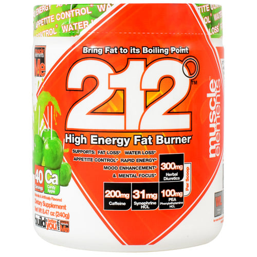 Muscle Elements 212 - Candy Apple - 40 Servings - 811123022301