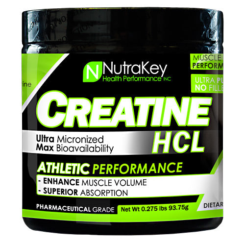 Nutrakey Creatine HCL - Unflavored - 125 ea - 851090006089