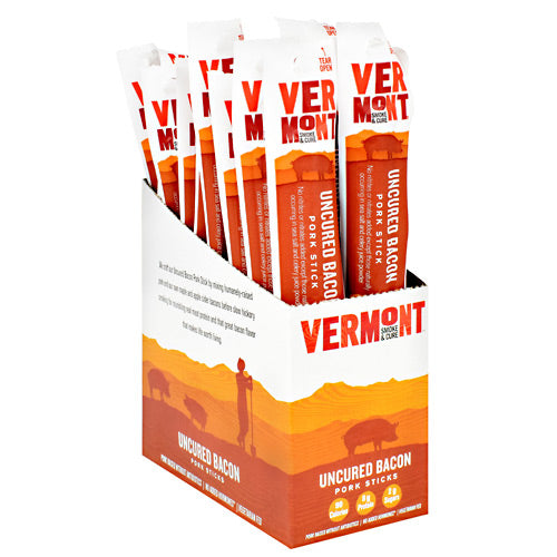 Vermont Smoked Meats Pork Sticks - Uncured Bacon - 24 ea - 606274326725