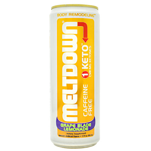 VPX Caffeine Free Meltdown 1 Keto - Grape Blade Lemonade - 12 Cans - 610764180704