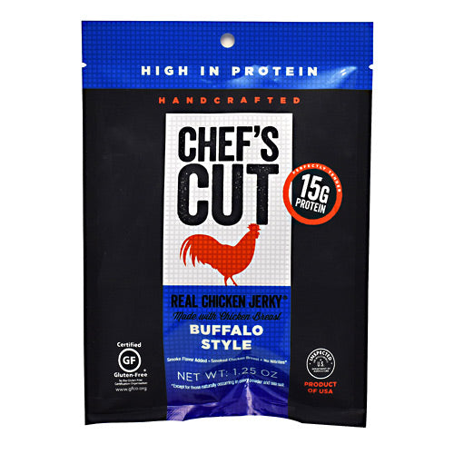 Chefs Cut Real Jerky Real Chicken Jerky - Buffalo Style - 1.25 oz - 858959005184