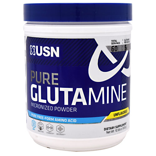 Usn Pure Glutamine - Unflavored - 60 Servings - 6009705666782