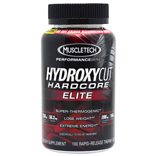 Muscletech Hydroxycut Hardcore Elite - 100 ea - 631656603361