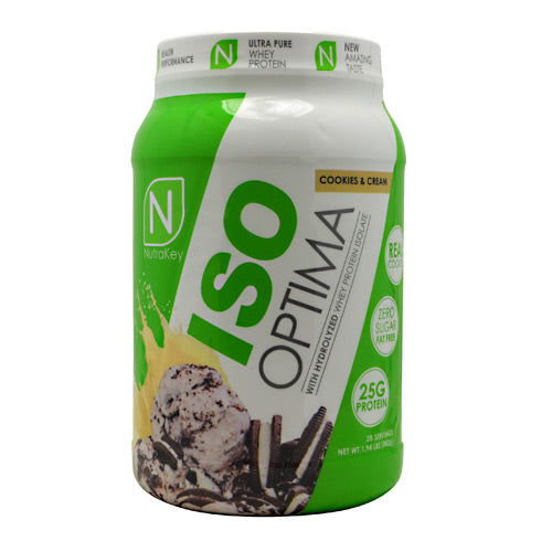 Nutrakey Iso Optima - Cookies & Cream - 2 lb - 851090006379