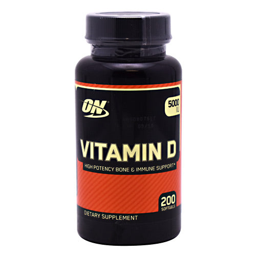 Optimum Nutrition Vitamin D - 200 Softgels - 748927055252