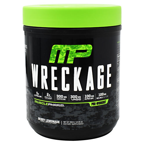 MusclePharm Wreckage - Berry Lemonade - 25 Servings - 851387008048